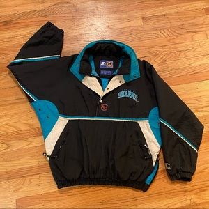 Vintage 90s starter NHL San Jose Sharks jacket